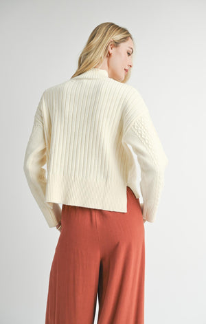 SADIE AND SAGE Women's Sweaters Sadie And Sage Liss Turtleneck Sweater || David's Clothing