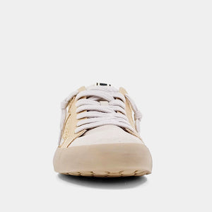 SHU SHOP Women's Shoes Shu Shop Paula Sneaker Gold Woven || David's Clothing