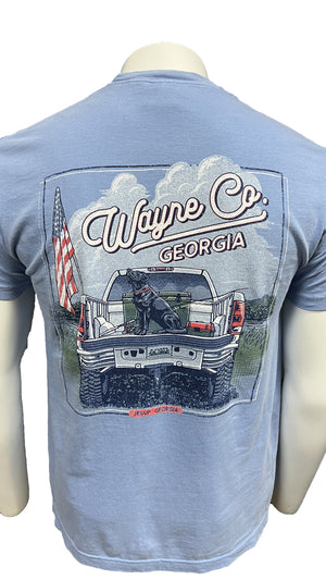 SOUTHERN FRIED COTTON Men's Tees Wayne County GA Tee by Southern Fried Cotton || David's Clothing