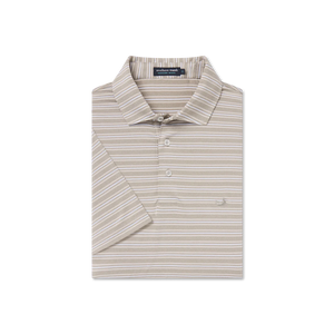 SOUTHERN MARSH COLLECTION Men's Polo Southern Marsh Maybourne Featherlight Stripe Polo || David's Clothing