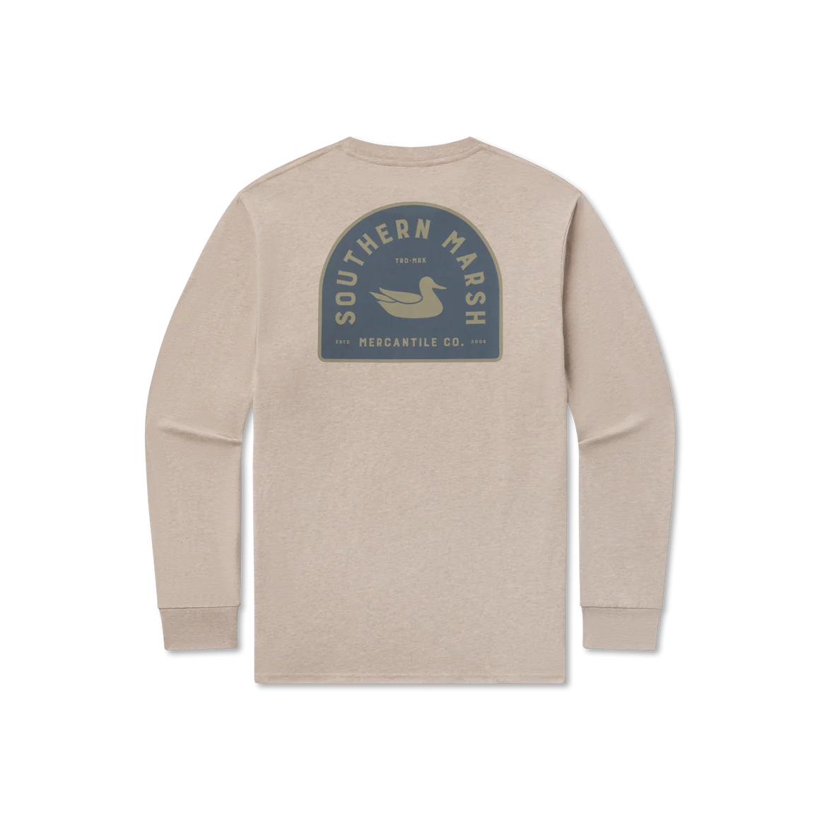 SOUTHERN MARSH COLLECTION Men's Tees Southern Marsh Mercantile Dome Tee - Long Sleeve Tee || David's Clothing