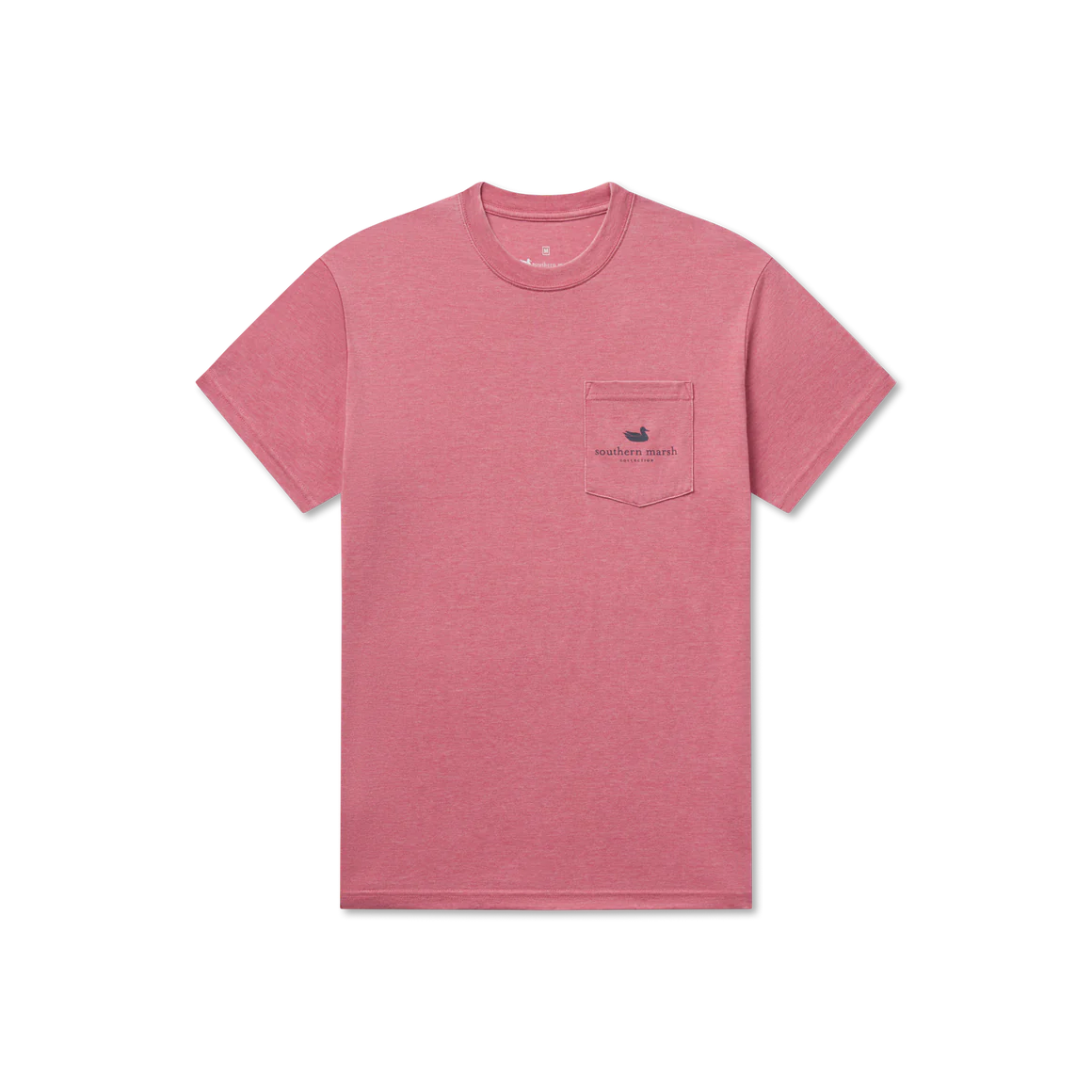 SOUTHERN MARSH COLLECTION Men's Tees Southern Marsh Seawash Tee - Campfire Badge || David's Clothing