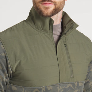 SOUTHERN MARSH COLLECTION Mens Jackets Southern Marsh Harris Stretch Pullover - Duck Camo || David's Clothing