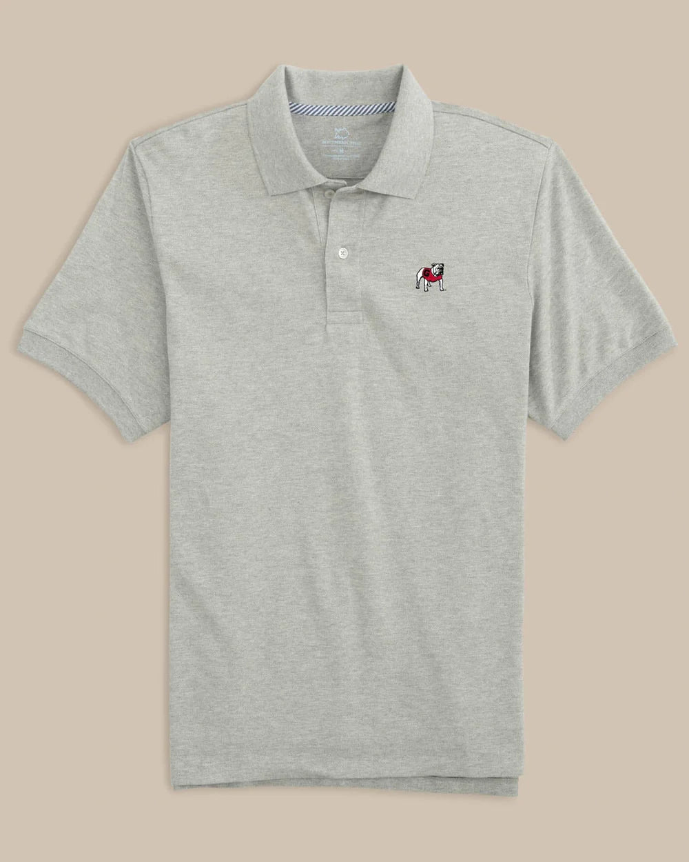 SOUTHERN TIDE Men's Polo Southern Tide Georgia Bulldogs Skipjack Polo Shirt || David's Clothing