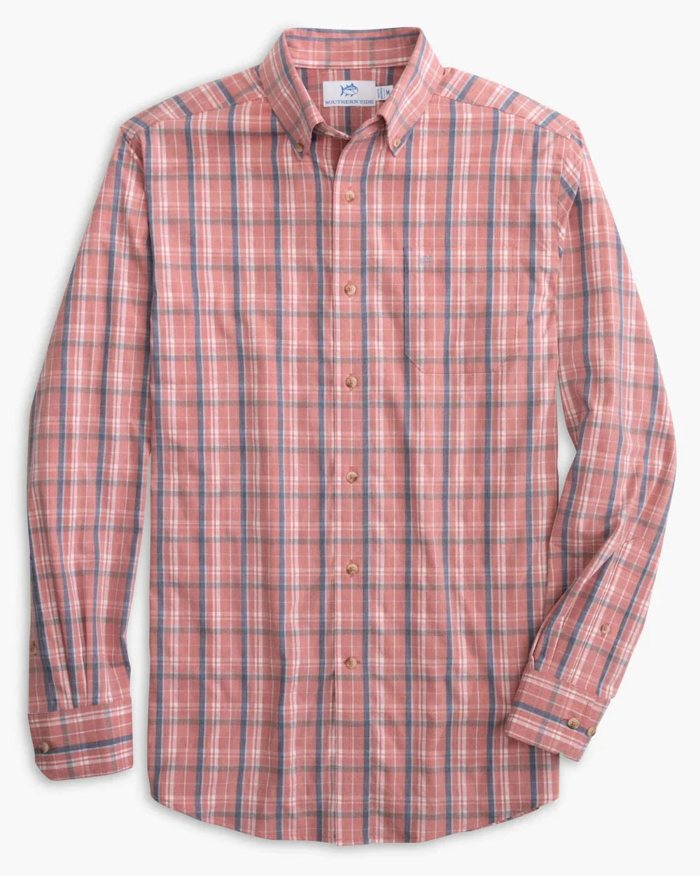 Southern Tide Coastal Passage Asheland Plaid Sport Shirts