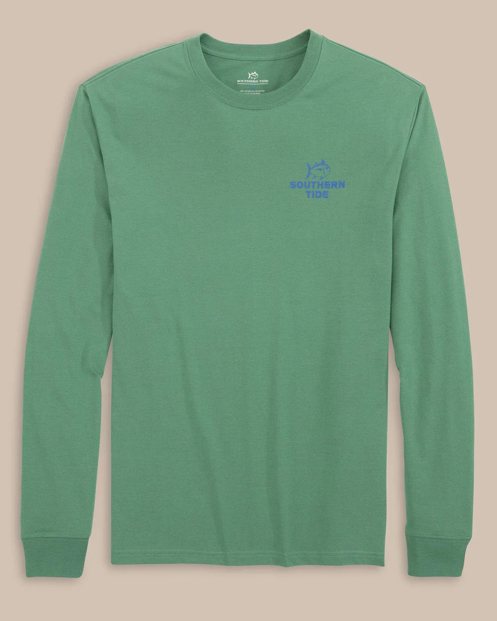 SOUTHERN TIDE Men's Tees Southern Tide Skipjack Facts Long Sleeve T-Shirt || David's Clothing