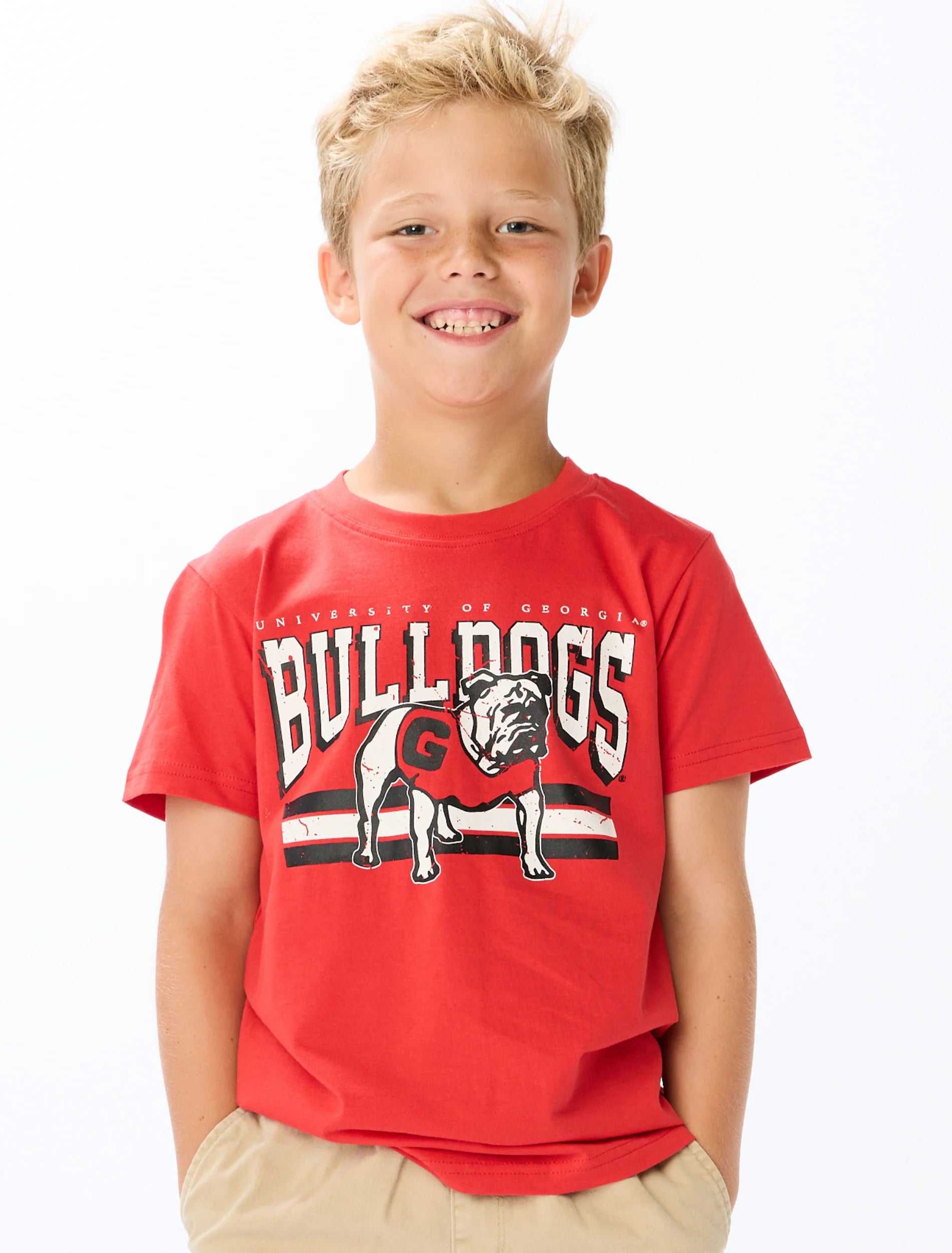 STEWART SIMMONS Kid's Tees Stewart Simmons The Bulldogs Kids Unisex Tee || David's Clothing