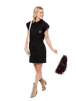 STEWART SIMMONS Women's Dresses Stewart Simmons The Dawgs Varsity Dress || David's Clothing