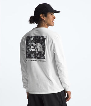 THE NORTH FACE Men's Tees North Face Men’s Long-Sleeve Box NSE Tee || David's Clothing