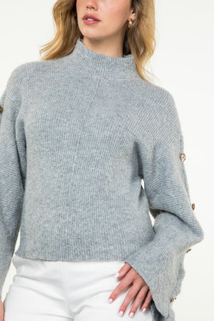 THML Women's Sweaters Turtleneck Pullover Sweater || David's Clothing