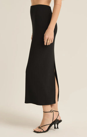 Z SUPPLY Women's Skirts Z Supply Louisa Rib Midi Skirt || David's Clothing