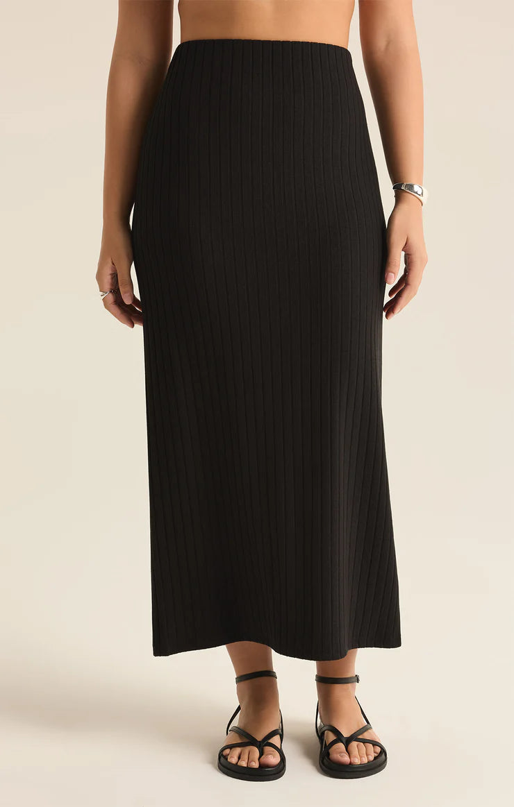 Z SUPPLY Women's Skirts Z Supply Louisa Rib Midi Skirt || David's Clothing