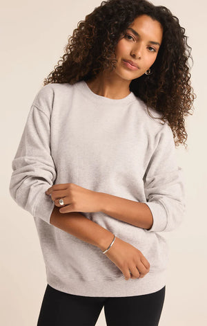 Z SUPPLY Women's Sweater Z Supply Oversized Sweatshirt || David's Clothing