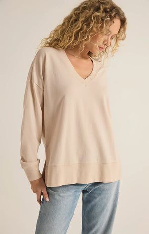 Z SUPPLY Women's Sweaters Z Supply Modern V-Neck Weekender || David's Clothing