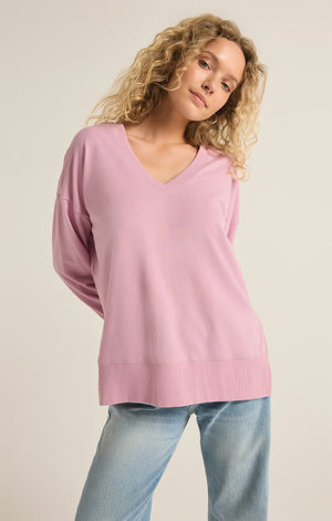 Z SUPPLY Women's Sweaters Z Supply Modern V-Neck Weekender || David's Clothing