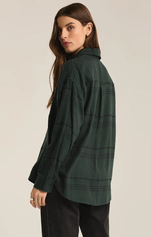 Z SUPPLY Women's Top Z Supply River Plaid Button Up || David's Clothing