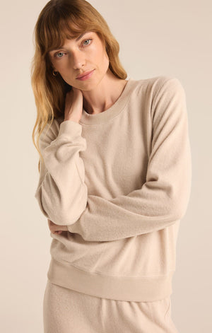 Z SUPPLY Women's Top Z Supply Russel Cozy Pullover || David's Clothing