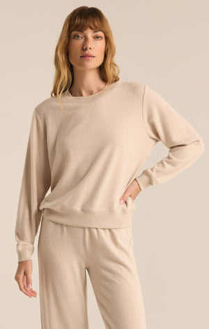 Z SUPPLY Women's Top Z Supply Russel Cozy Pullover || David's Clothing