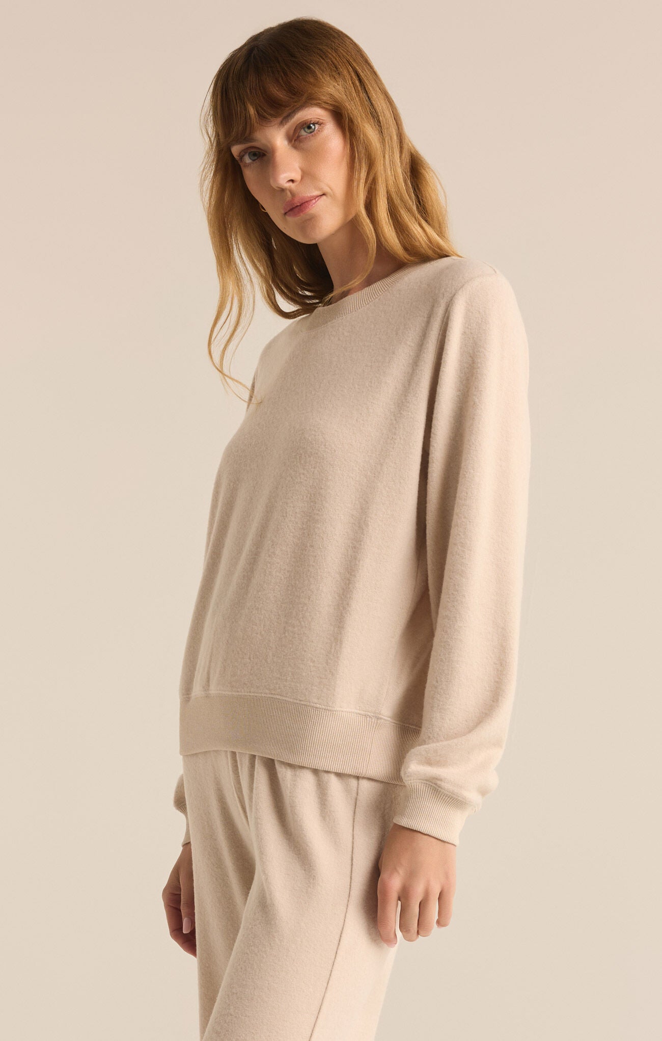 Z SUPPLY Women's Top Z Supply Russel Cozy Pullover || David's Clothing